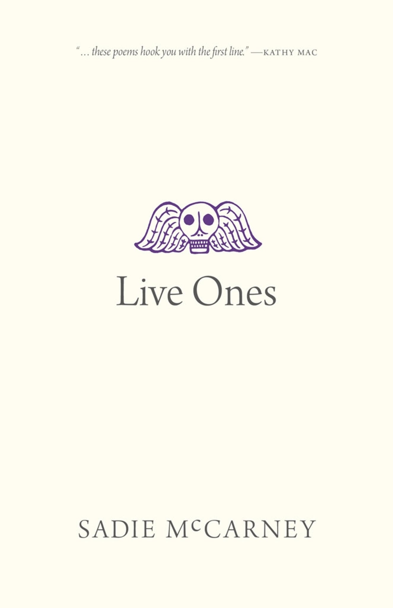 Cover image for Live Ones ISBN 9780889776500